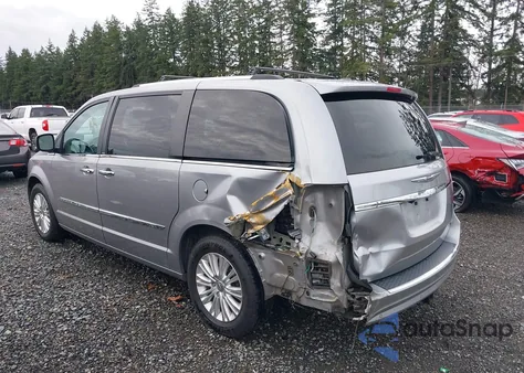 2013 Chrysler Town & Country Limited z USA, uszkodzony, nr VIN 2C4RC1GG5DR615002